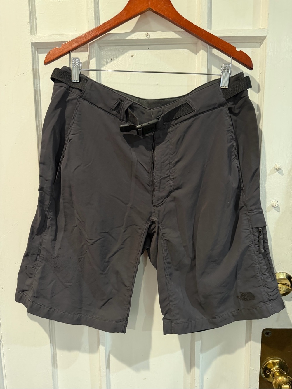 The North Face Men's Charcoal Gray Outdoor Performance Shorts